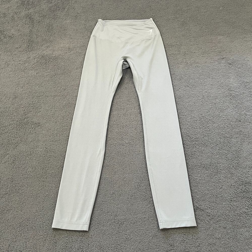 Gymshark Gray Workout Yoga Pants High Rise Athletic Leggings Women's Size Small